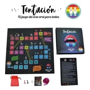Juego De Mesa ErÃ³tico Hetero Escalera Parques TentaciÃ³n Oral