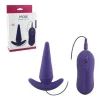 Plug Anal Silicona Vibrador Estimulador 10 Velocidades