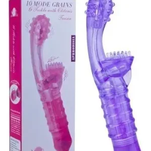 Dildo Vibrador Consolador Estimulacion Clitoris Y Punto G