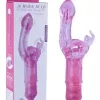 Vibrador Consolador Doble Estimulacion Bunny Punto G Vaginal