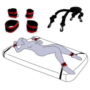 Amarre Sexual Cama Sexo ErÃ³tico Fetiche Arnes Inmovilizador
