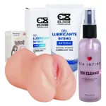 Vagina Masturbador Realista 4d Limpiador Juguetes Lubricante