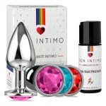 Plug Anal Dilatador Acostumbrador + Lubricante Anal 30 Ml