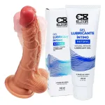 Dildo Pene Vibrador Realista 20 Cm + Lubricante Neutro 100ml