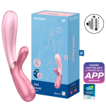 Vibrador Punto G Doble EstimulaciÃ³n TÃ©rmico App Satisfyer Hot Lover