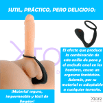 Anillo Pene Retardante con Masajeador Plug Anal Prostata 347 d982c8c8986d813eAtum 3