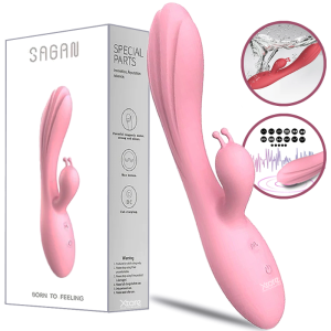 Vibrador Punto G Y Clitoris Consolador De Lujo Recargable