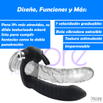Anillo Vibrador y Consolador Frodo Negro 377 eee3285cf747f006Frodo 3.fw