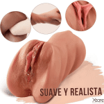 Masturbador Masculino Vagina Ano Boca Ultra realista 407 3c059f1024ea2454pussy 3 en 1 4.fw