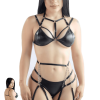 Conjunto Lenceria Ropa Interior Femenina ArnÃ©s Liguero sexy