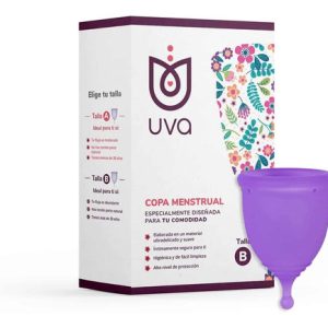 Copa Menstrual Uva Certificada Talla B