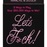 Juego De Mesa ErÃ³tico Let's Fuck Cartas Sexuales Kamasutra