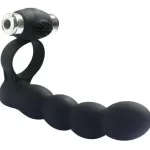 Dildo Anillo Vibrador Doble Penetracion Estimulacion Punto G