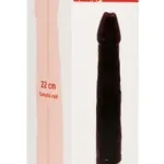 Dildo Pene Negro Vibrador Consolador Realista Con Venas