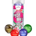 Lubricante Intimo En Bolas HotBall Mix