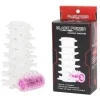 Funda Pene Abierta Agrandador Retardante Vibrador Clítoris