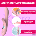 Dildo Vibrador Consolador Punto G Clitoris Recargable Térmico 340 74e4c500d37236e1nelea203