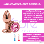 Plug Anal De Lujo Tornasol Iniciador Acostumbrador Anal 353 2e5ee1a5b057e396Lumina203