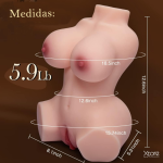 Masturbador Consolador Masculino Muñeca Sexual Torso Vagina Ano 388 c2d8d1d0a2fa76d8torso20mujer205.fw 14