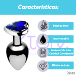 Plug Anal Dilatador Acostumbrador Anal Acero Corazón Talla S 401 8ad53cbee0a0cca4plug20anal20corazon204.fw 6