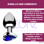 Plug Anal Dilatador Acostumbrador Anal Acero Corazón Talla L 402 42717b551dc6a49aplug20anal20corazon20320 20L20.fw 8