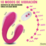 Vibrador para Parejas Inalambrico A Distancia Remoto Joy 405 361c1ce7223f0888double20joy203.fw 3