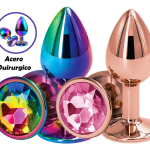 Plug Anal De Lujo Tornasol Iniciador Acostumbrador Anal