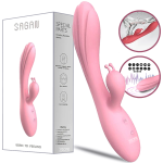 Vibrador Conejo Punto G Y Clitoris Consolador De Lujo Recargable