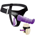 Arnes Dildo Doble Ajustable Consolador Vaginal y Anal
